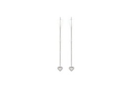 Heliophilia Silver EKR2006 Pendientes de Plata de Ley 925 con Circonitas